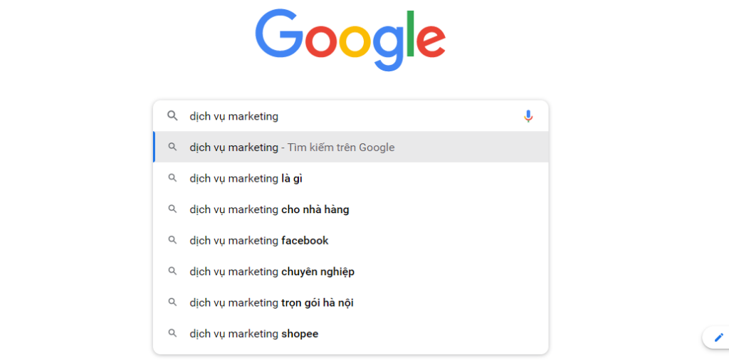 Công cụ Google Search Box