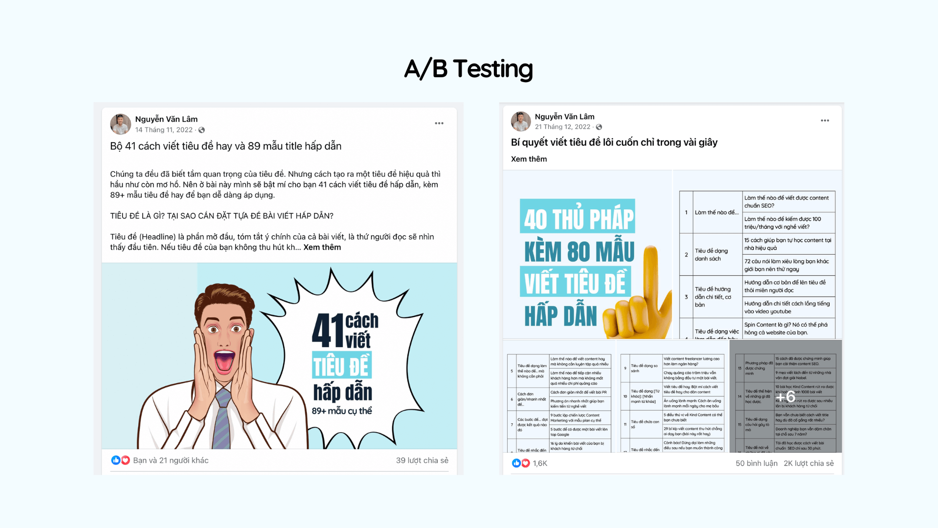 Đo lường hiệu quả Content