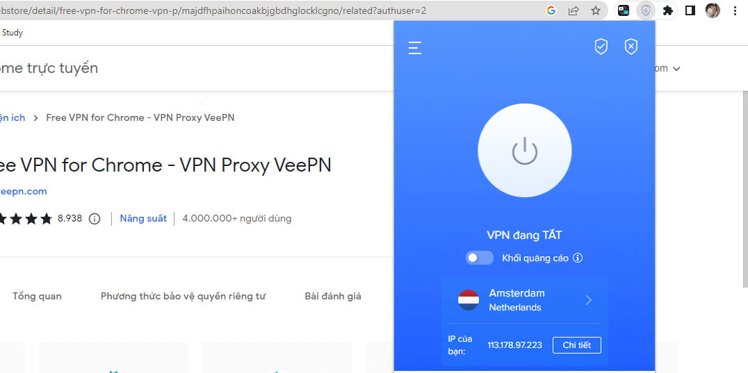 Giao diện VPN