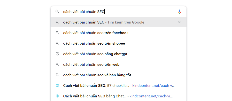 Sử dụng thanh tìm kiếm Google
