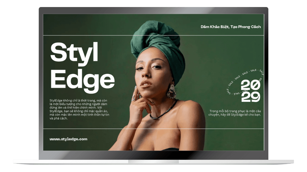 Mẫu landing page xây dựng thương hiệu uy tín