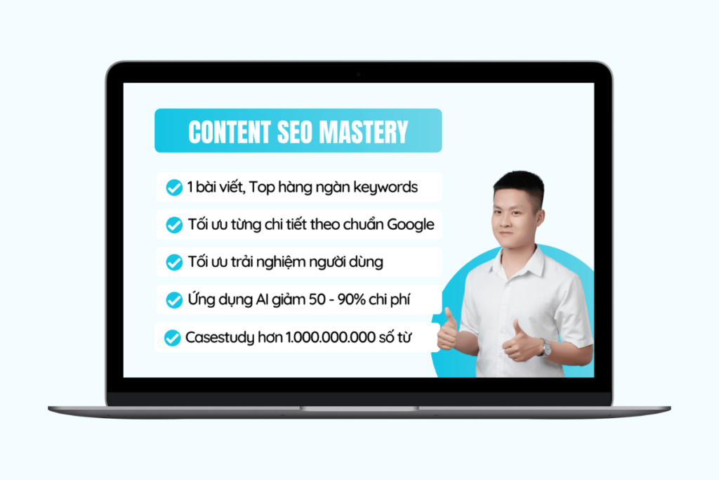 Khóa học viết Content SEO