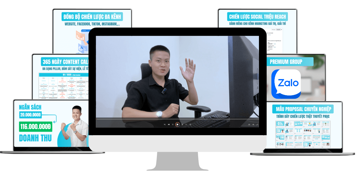 Khóa học Content Strategy và các bonus kèm theo