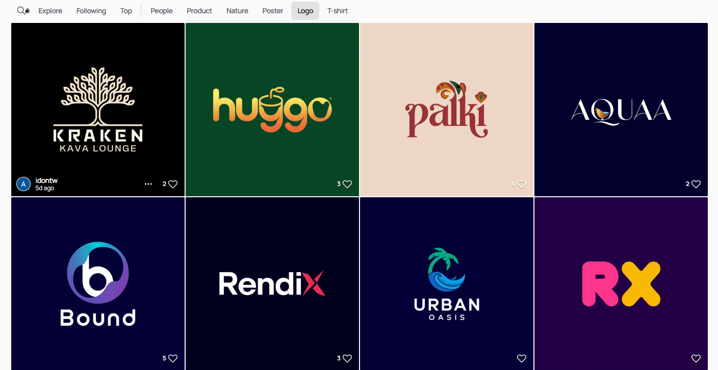 Ai Ideogram tạo ảnh chuyên chữ, Logo
