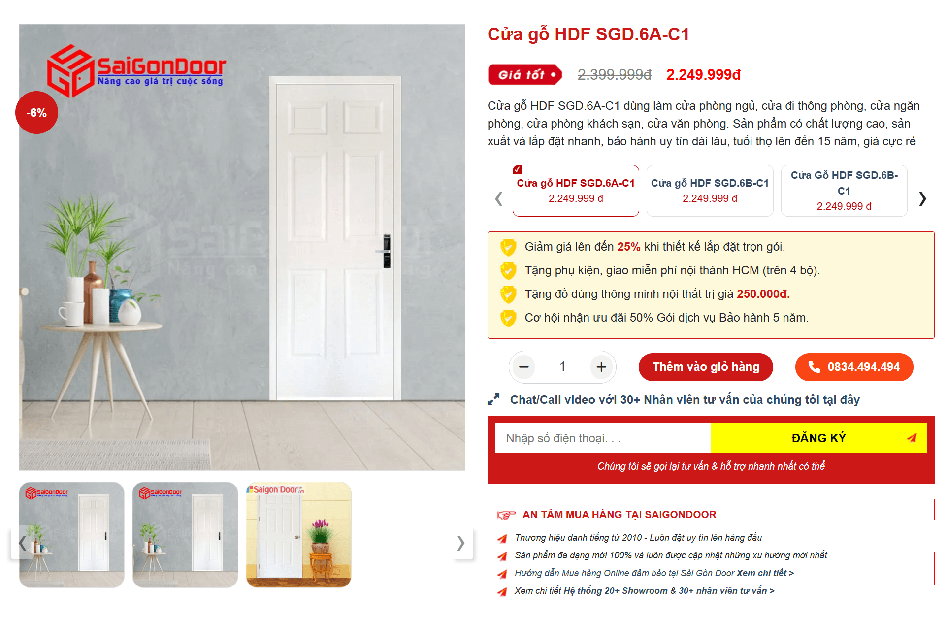 Bài viết sản phẩm cửa gỗ của Saigondoor