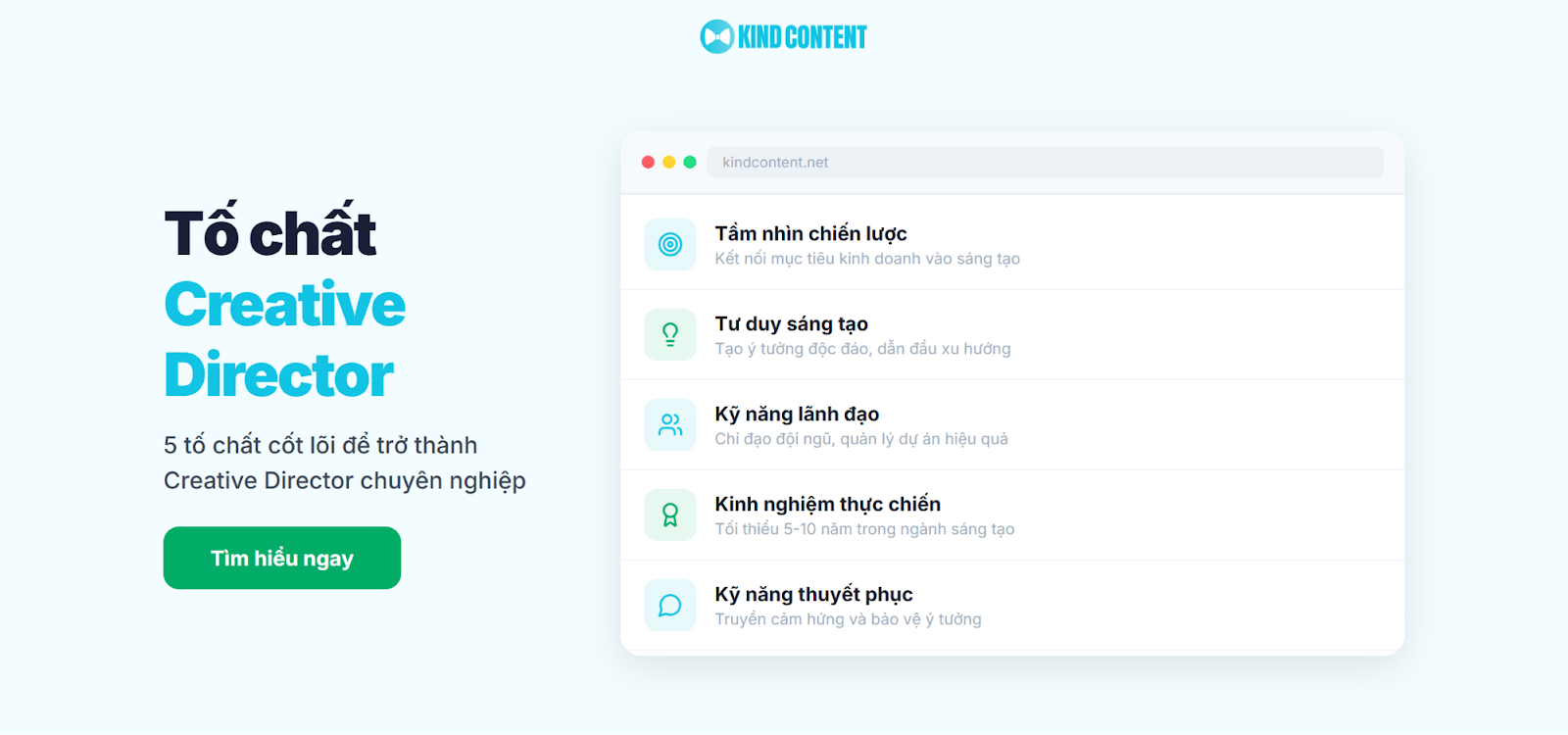 5 tố chất cốt lõi để trở thành Creative Director chuyên nghiệp