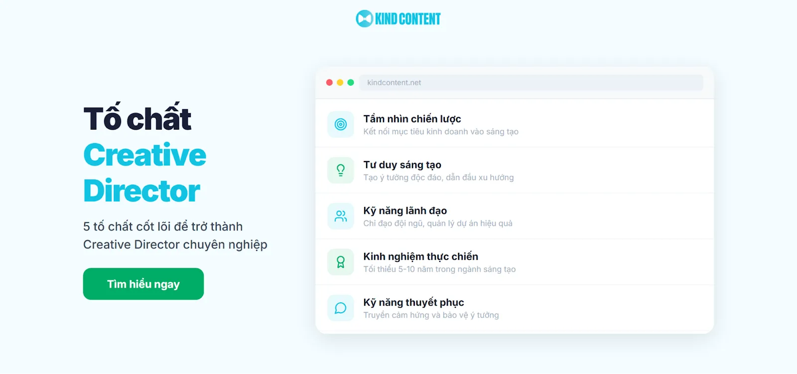 5 tố chất cốt lõi để trở thành Creative Director chuyên nghiệp
