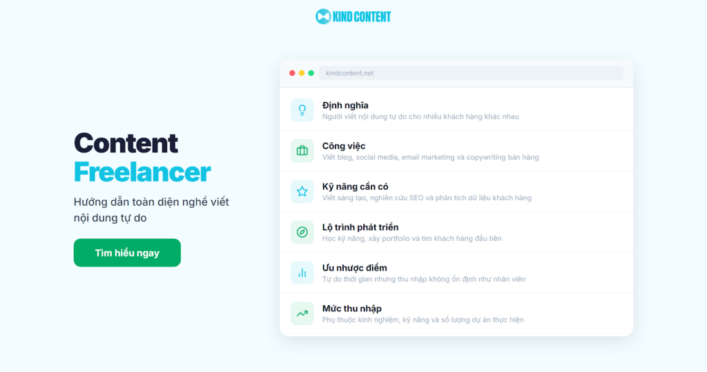 Content Freelancer là gì? Công việc, kỹ năng và mức thu nhập