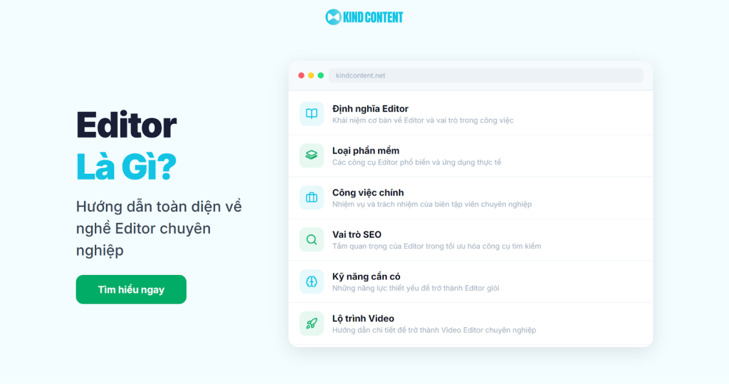 Editor là gì? Công việc, kỹ năng và cơ hội nghề nghiệp