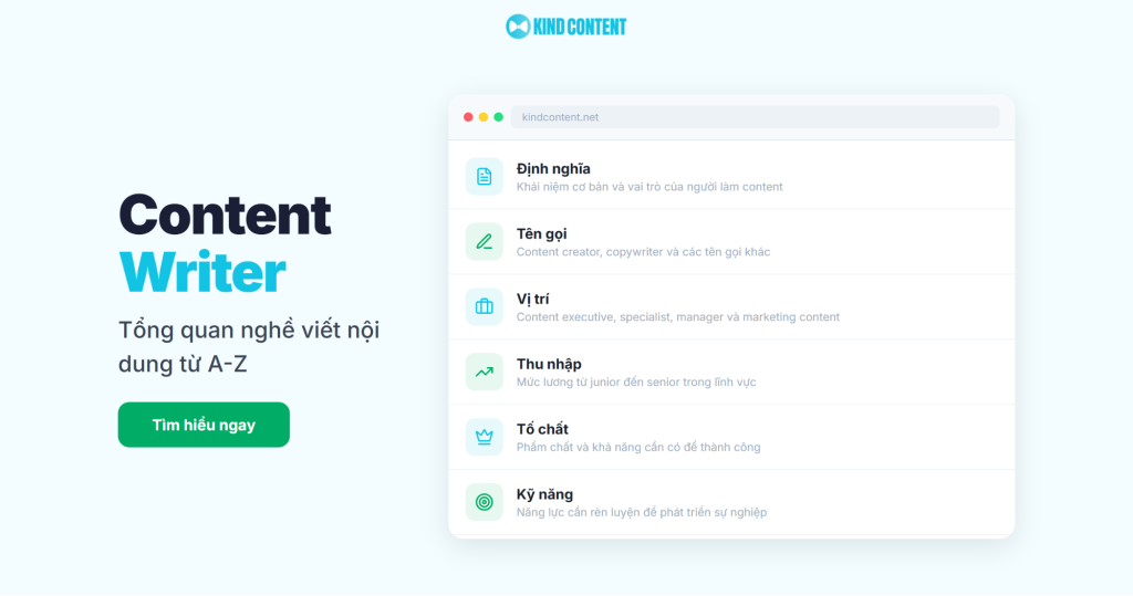 Nghề content là gì? Tổng quan và tố chất cần có cho người mới