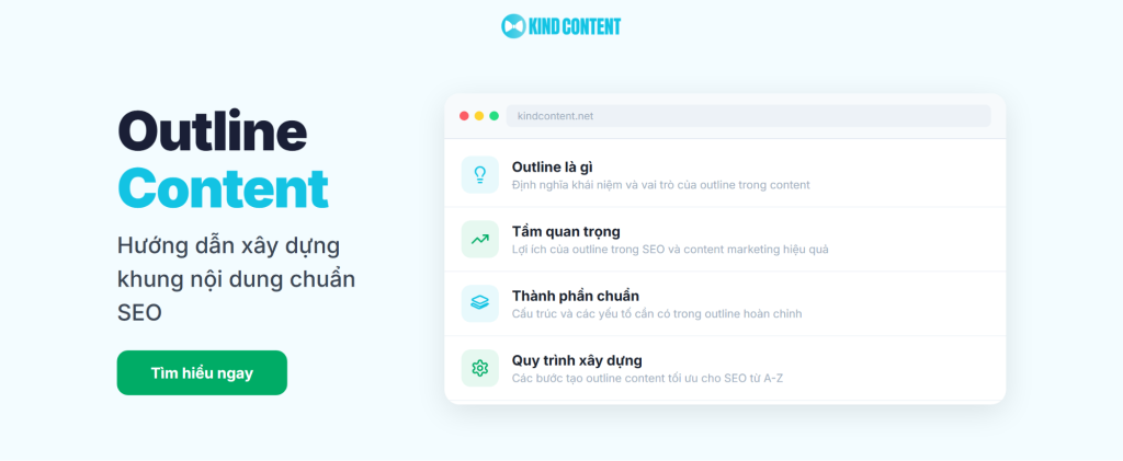 Xây dựng Outline Content