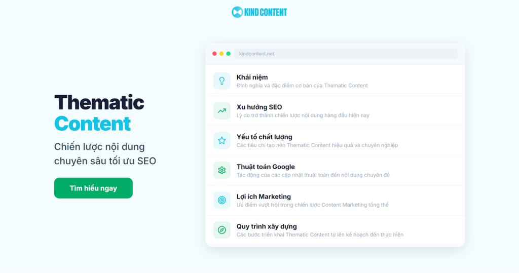 Thematic Content là gì? Cách xây dựng nội dung theo chủ đề hiệu quả