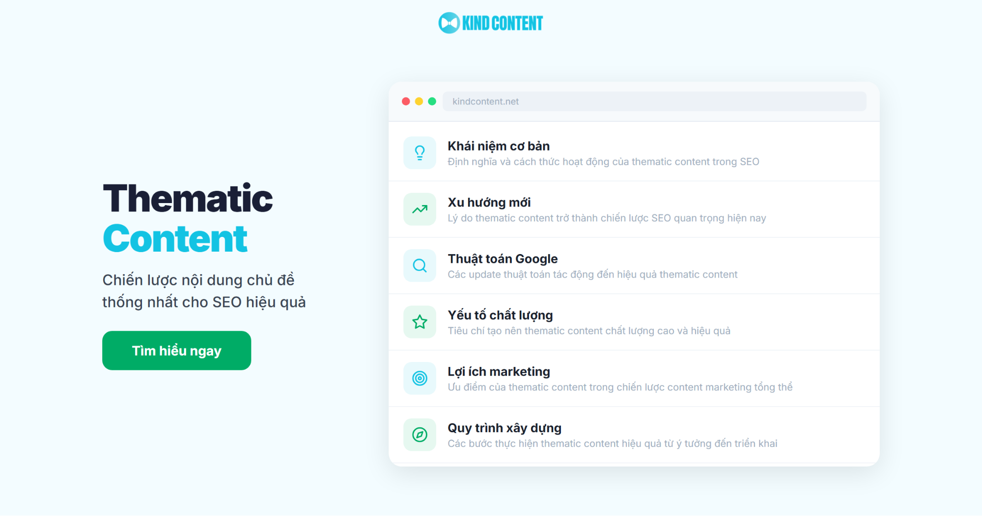 Thematic Content là gì? Cách xây dựng nội dung theo chủ đề chuẩn SEO