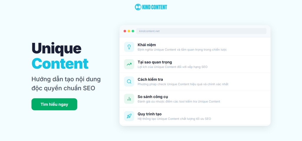 Unique Content là gì? Vai trò và cách kiểm tra trong SEO [year]