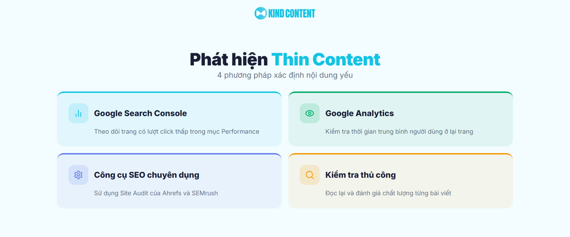 4 phương pháp xác định nội dung yếu
