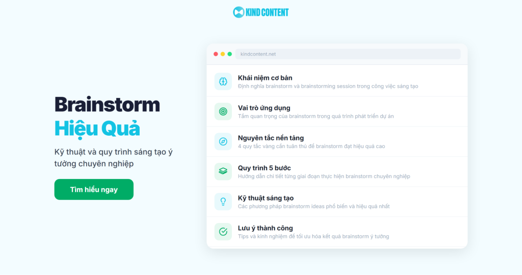 Brainstorm là gì? Định nghĩa và quy trình thực hiện hiệu quả