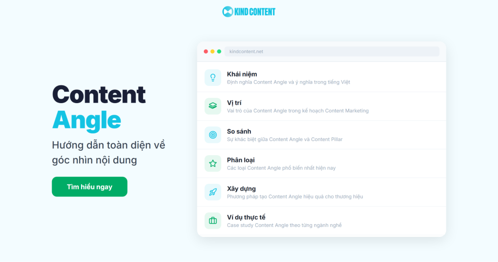 Content Angle là gì? Cách xây dựng góc nhìn nội dung hiệu quả