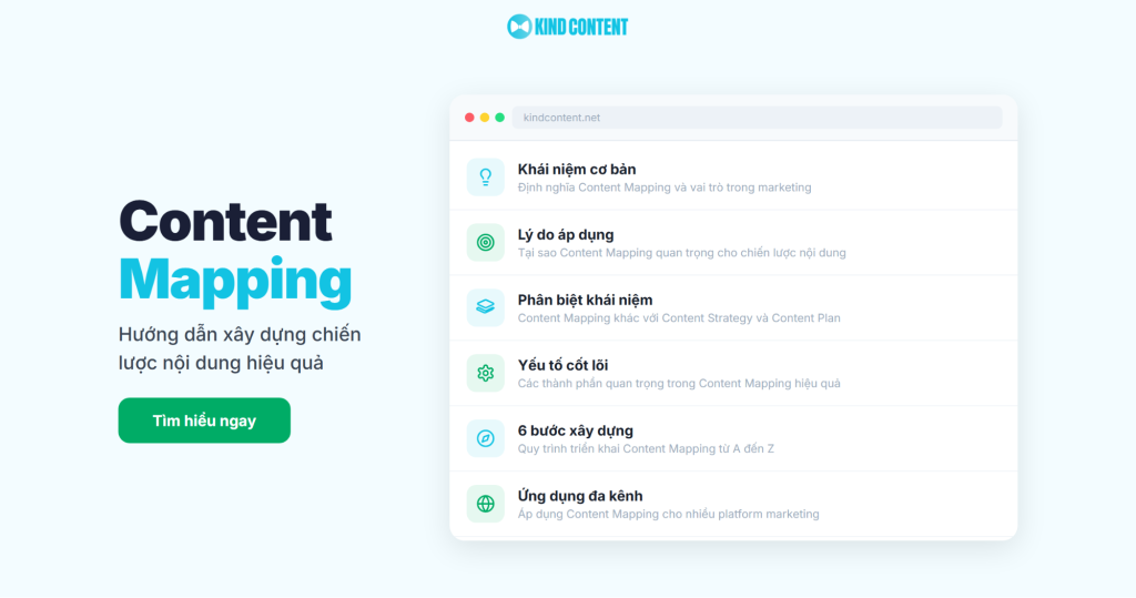 Content Mapping là gì? 6 bước xây dựng và phân phối nội dung hiệu quả