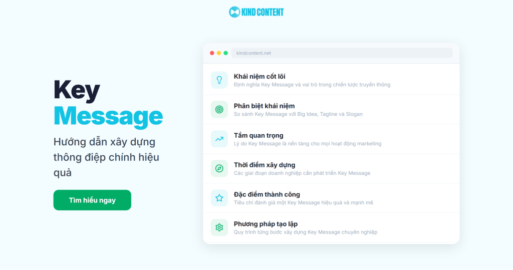 Crawl: Key Message