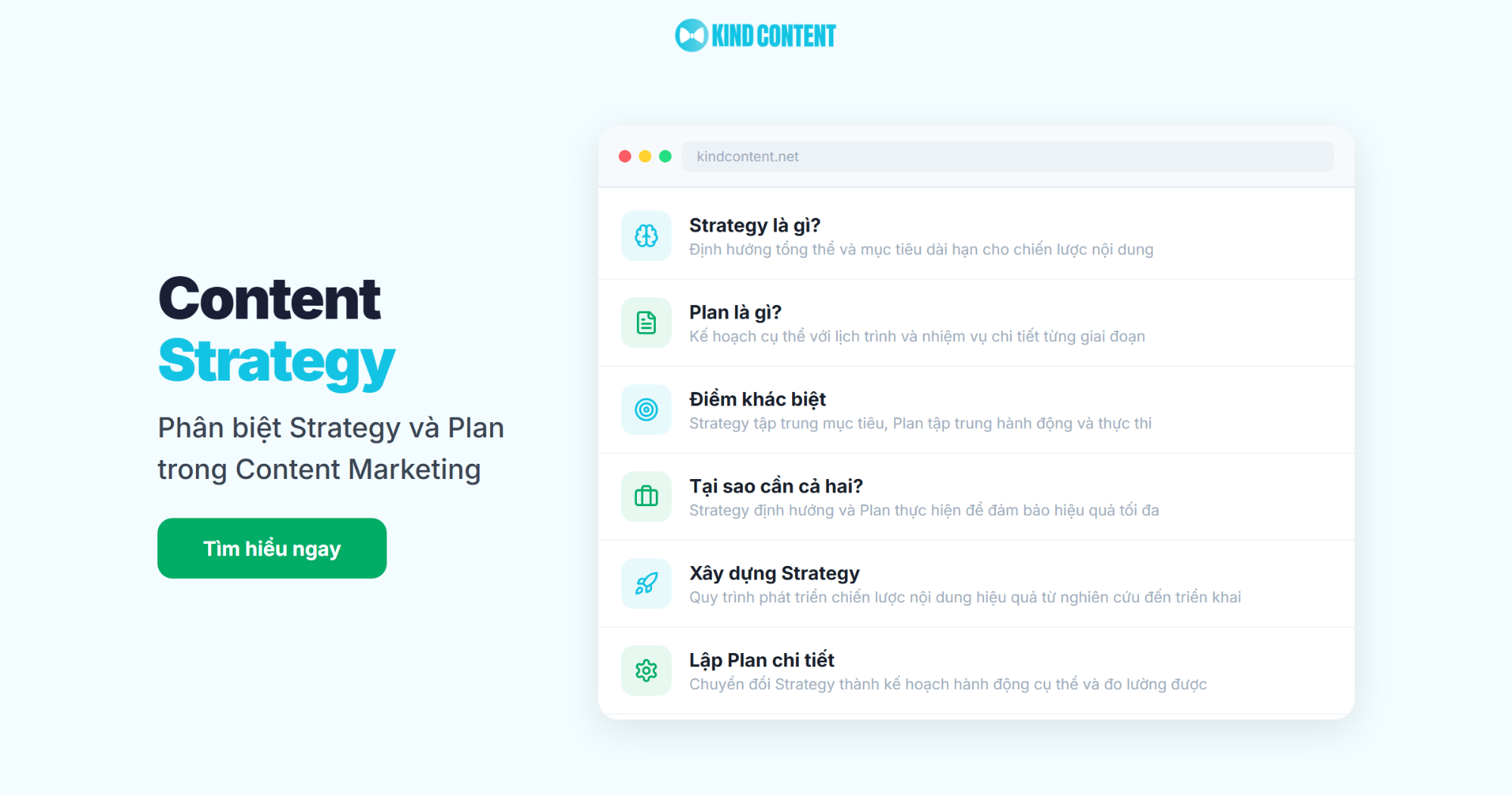 Phân biệt Content Strategy và Content Plan: 2 khái niệm cần hiểu đúng