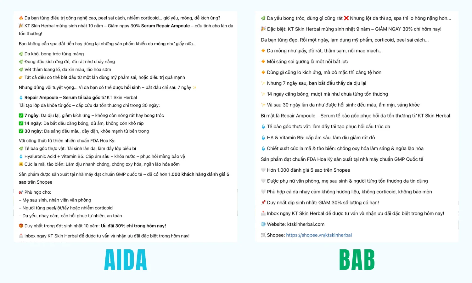 Prompt để AI viết Content theo công thức AI & BAB cực hay