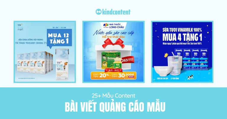 25+ mẫu bài viết quảng cáo mẫu từ A-Z cho content ads 2026