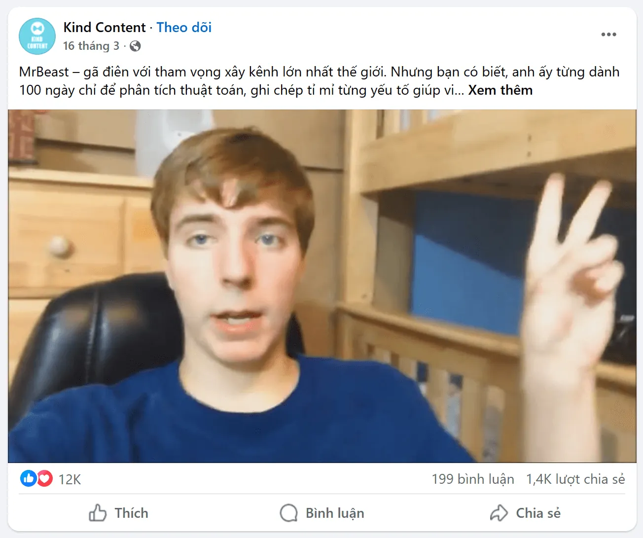 Mẫu Content Viral định dạng hình ảnh