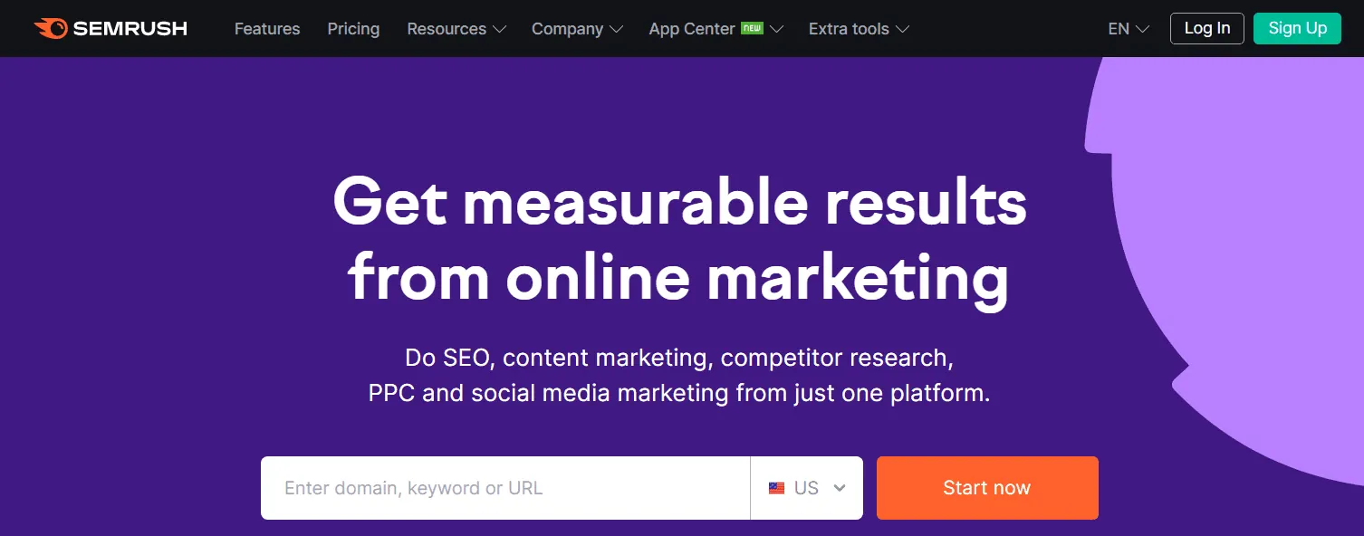 Công cụ viết content Semrush
