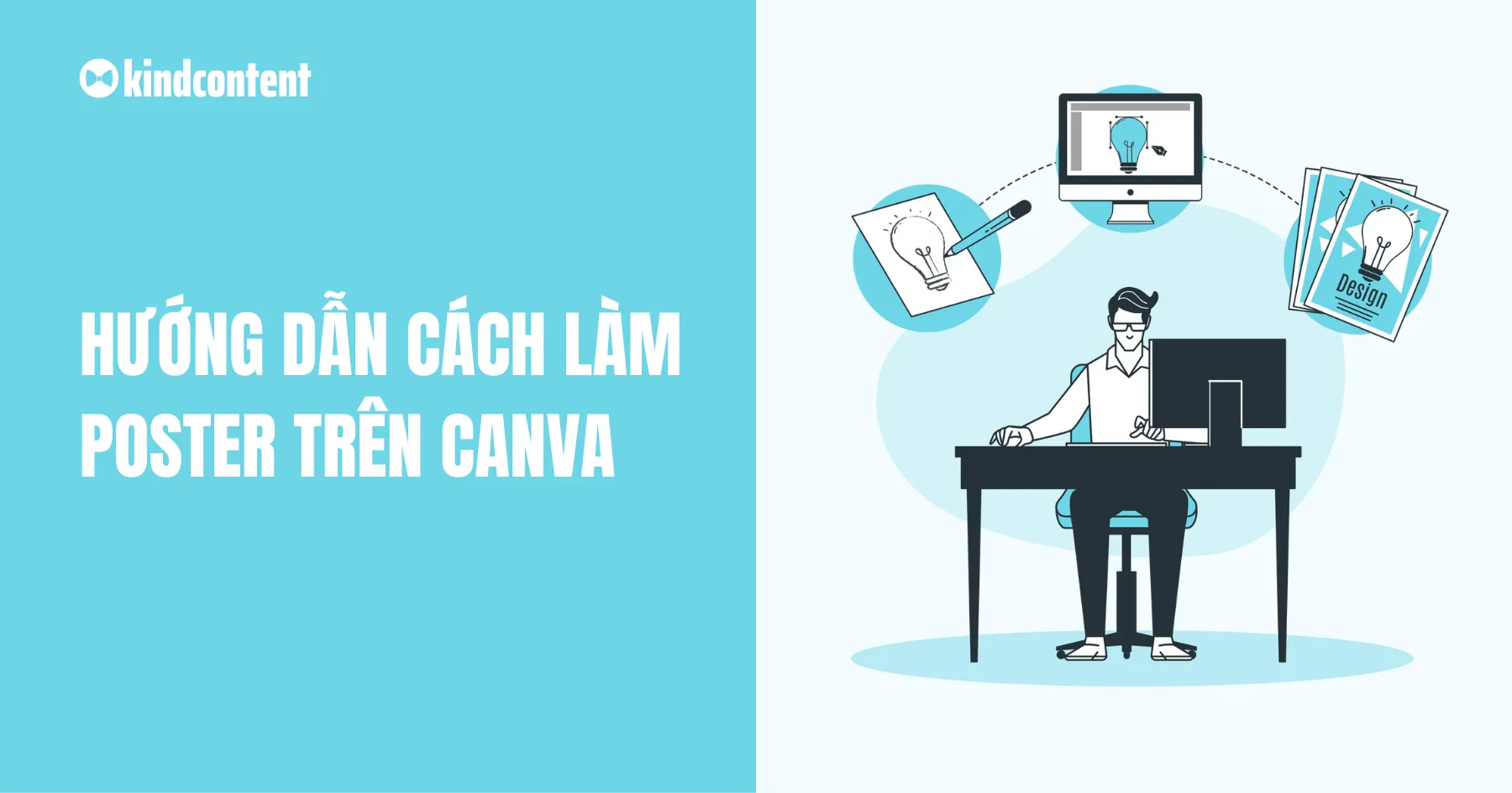 cách làm poster trên canva