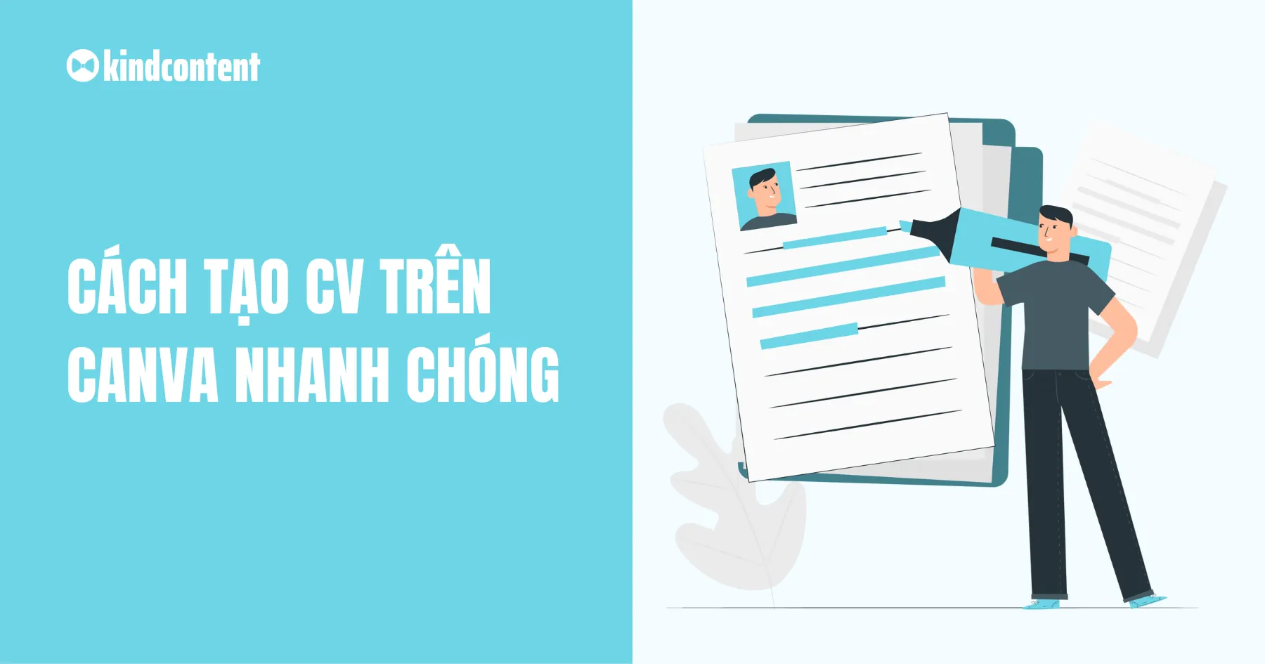 tạo cv trên canva