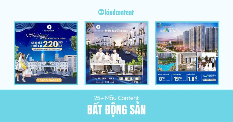 25+ mẫu content bất động sản thu hút nhất năm 2026