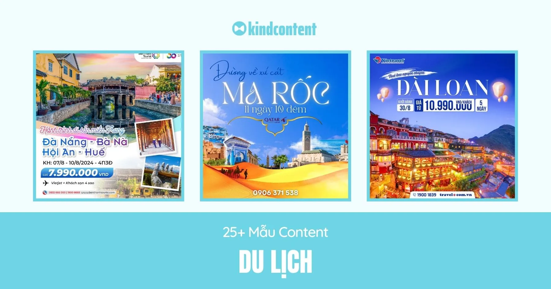 Content du lịch