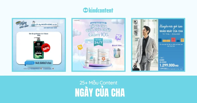 25+ mẫu content Ngày của Cha ý nghĩa, thu hút người đọc 2025