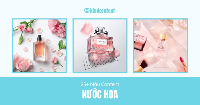 25+ mẫu content nước hoa gây ấn tượng mạnh tức thì 2026