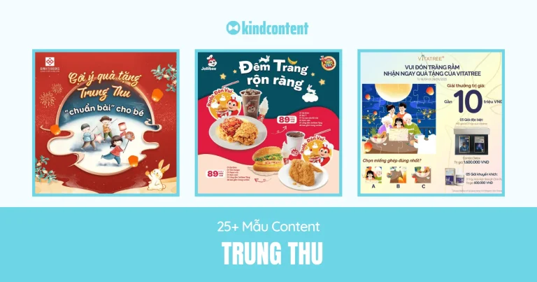 25+ mẫu content trung thu sáng tạo cho chiến dịch 2026