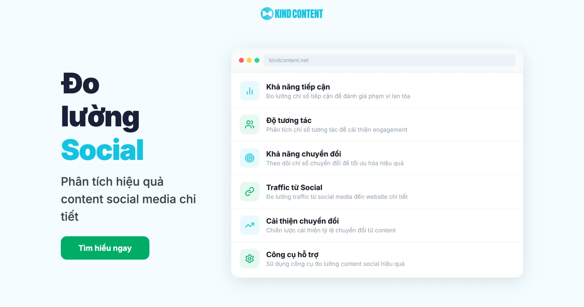 Đo lường Content Social