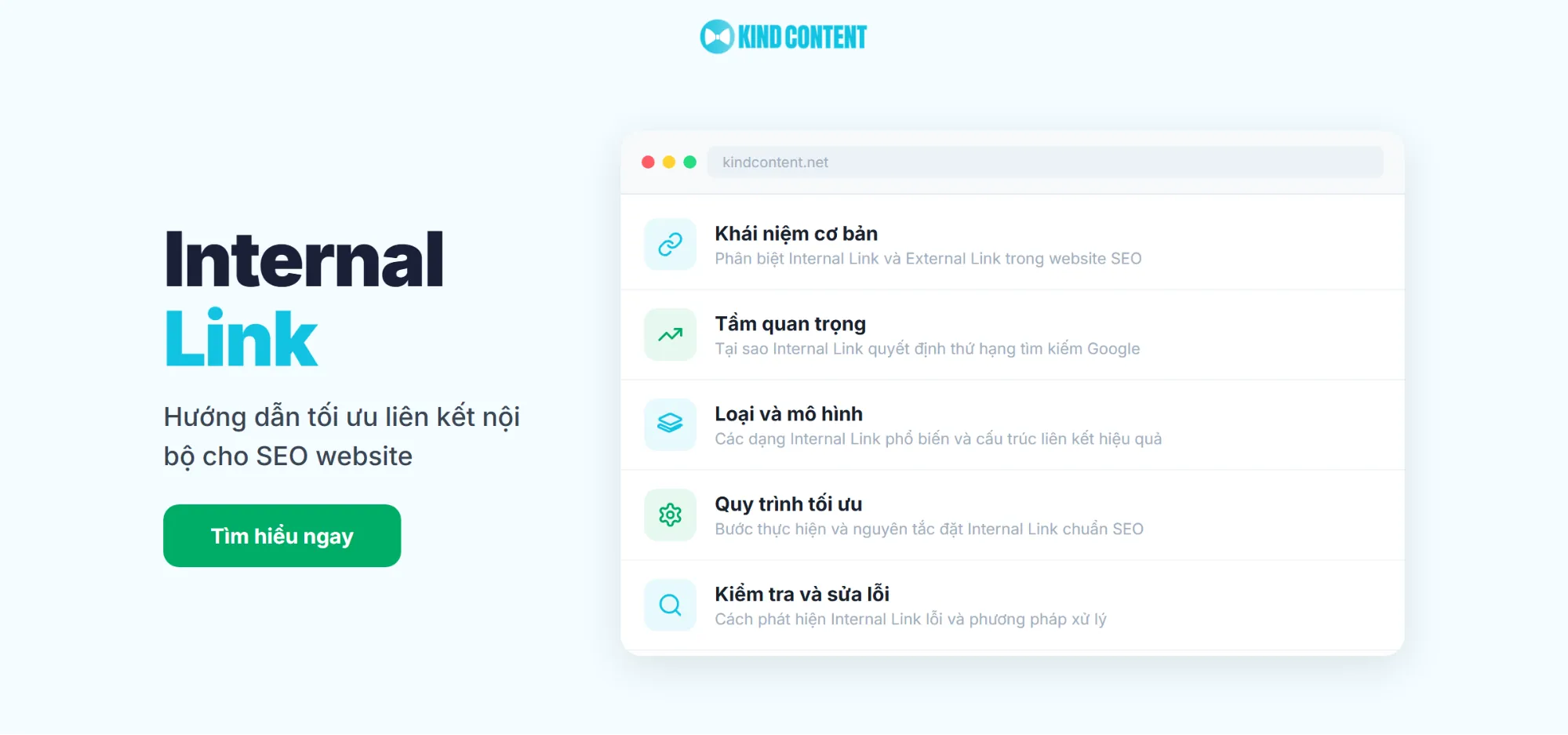 Tối ưu Internal Link