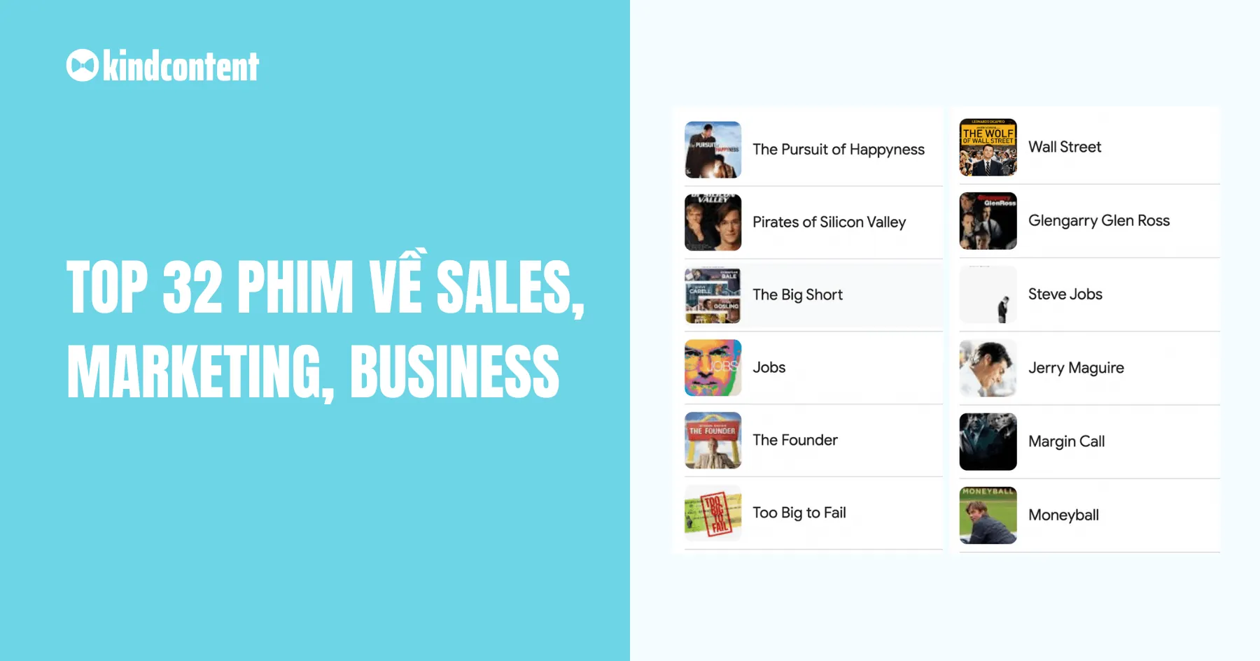 Phim về Marketing, Sales và kinh doanh