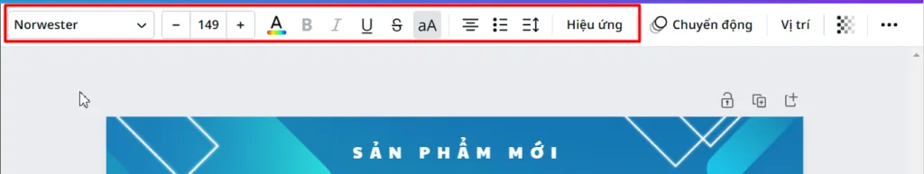 Thanh công cụ chỉnh sửa văn bản