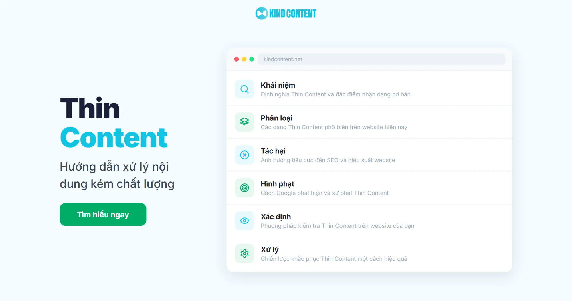 Xử lý Thin Content