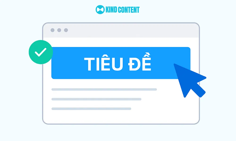 Tiêu đề SEO là thứ người đọc nhìn thấy đầu tiên