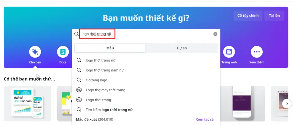 Tìm mẫu thiết kế logo phù hợp
