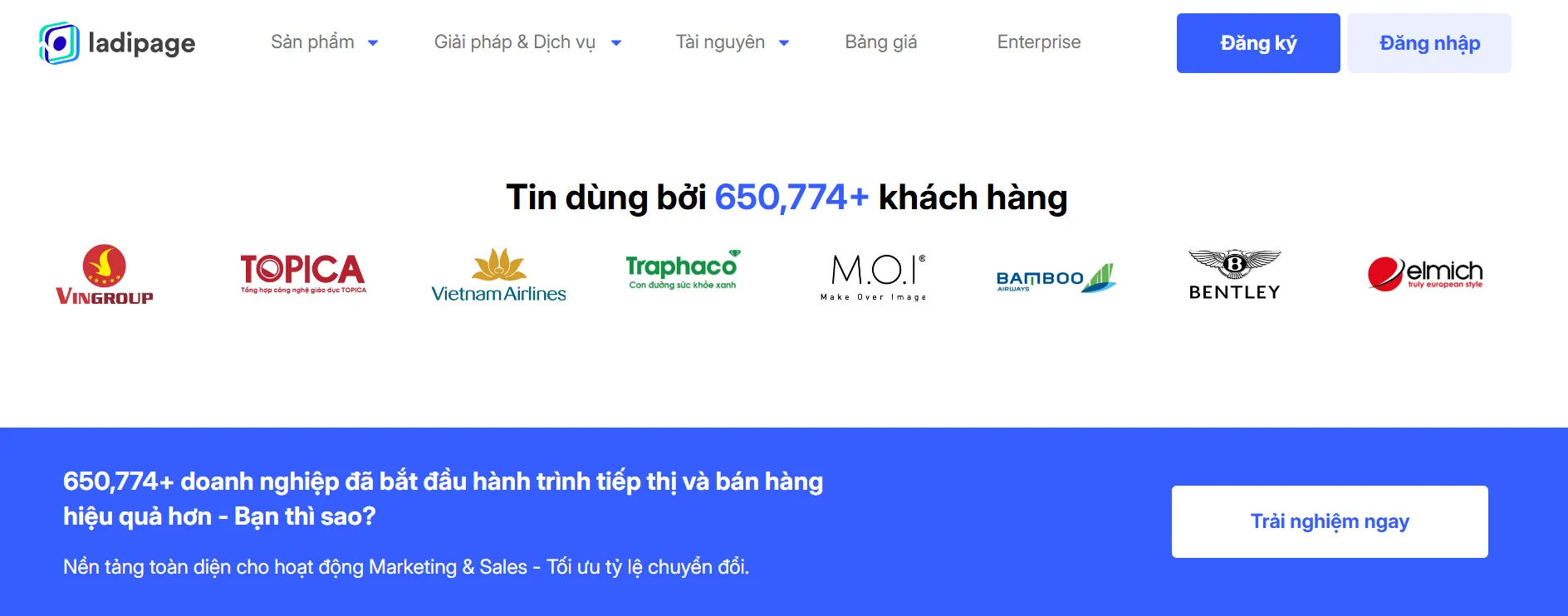 Ladipage hỗ trợ làm Landing Page siêu hiệu quả
