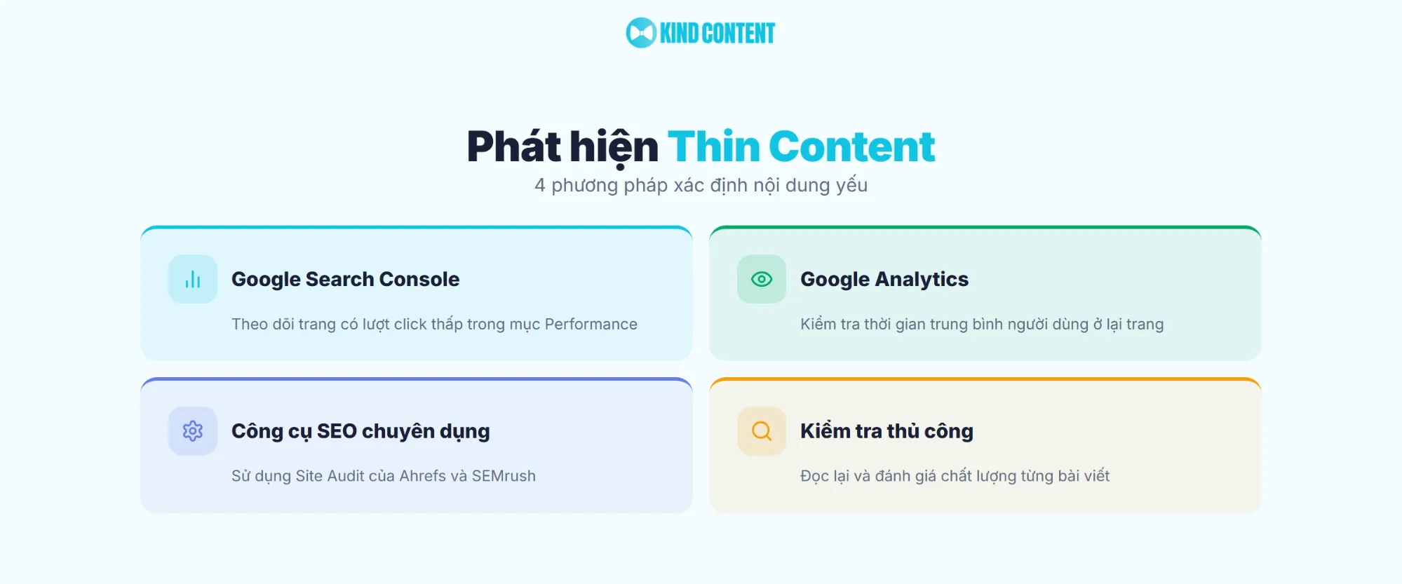 4 phương pháp xác định nội dung yếu