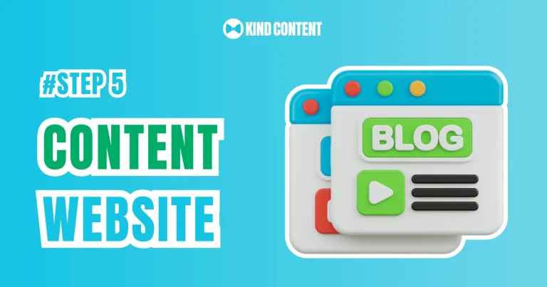 Bước 5: Xây dựng Content Website, Kho tài liệu chuyên sâu cho lĩnh vực