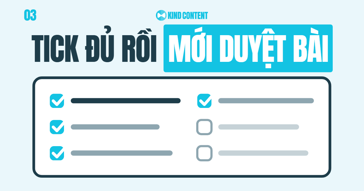 Prompt & checklist nghiệm thu AI Content