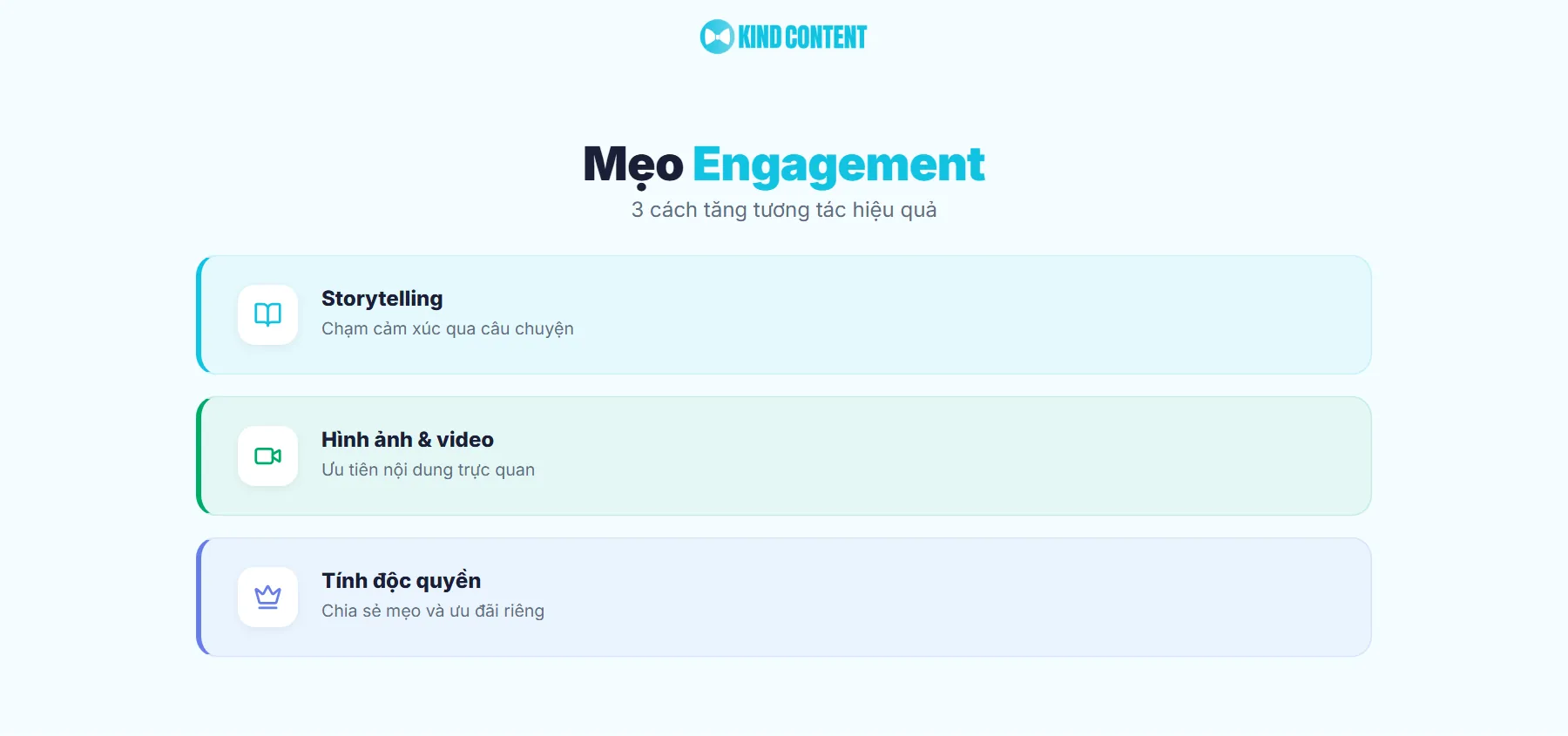 Cách tăng Engagement trong Marketing