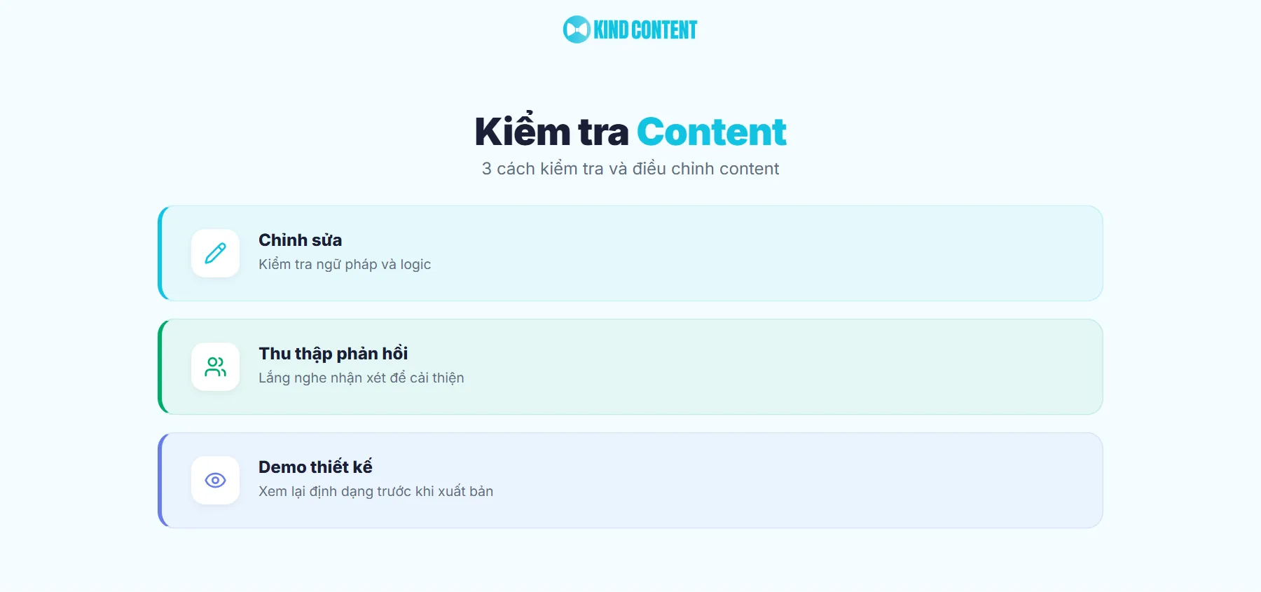 Cách kiểm tra và điều chỉnh content sau khi viết