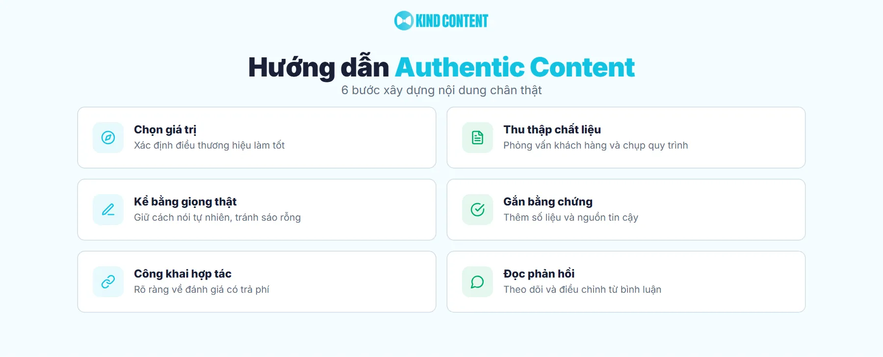 Cách làm Authentic Content