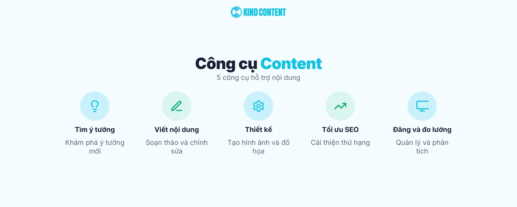 Công cụ Content là gì?